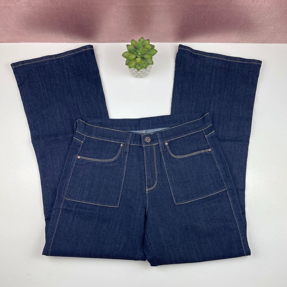 U.S. Polo Assn. Dark Blue Denim Jeans Women Size 12 Designer